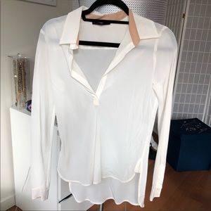 Maje white blouse
